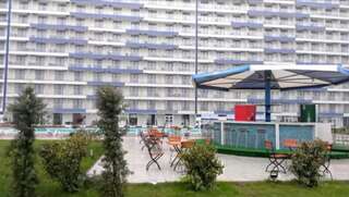 Апарт-отели Apartamente Blaxy Resort Олимп Двухместный номер с 1 кроватью с видом на море-11