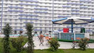 Апарт-отели Apartamente Blaxy Resort Олимп Двухместный номер с 1 кроватью с видом на море-2